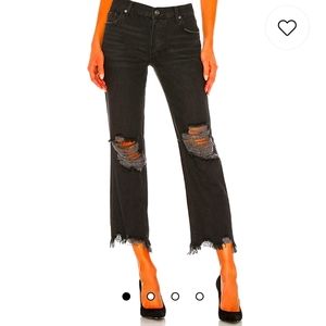 Women's Maggie Free People jeans.  Black, size 28.